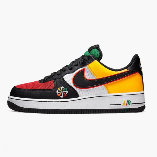 Nike Air Force 1 07 LV8 Sunburst CK9282 100 Women And Men Sports Shoes