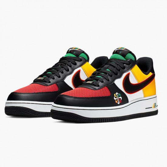 Nike Air Force 1 07 LV8 Sunburst CK9282 100 Women And Men Sports Shoes