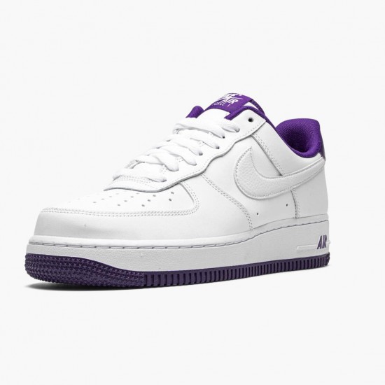 Nike Air Force 1 07 Voltage Purple CJ1380 100 Women And Men Sports Shoes