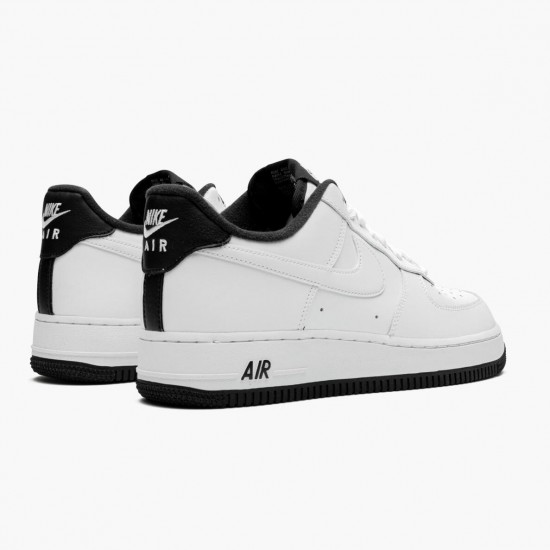 Nike Air Force 1 07 White Black CD0884 100 Women And Men Sports Shoes