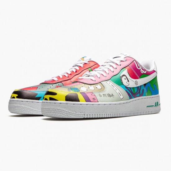 Nike Air Force 1 Flyleather Ruohan Wang CZ3990 900 Women And Men Sports Shoes