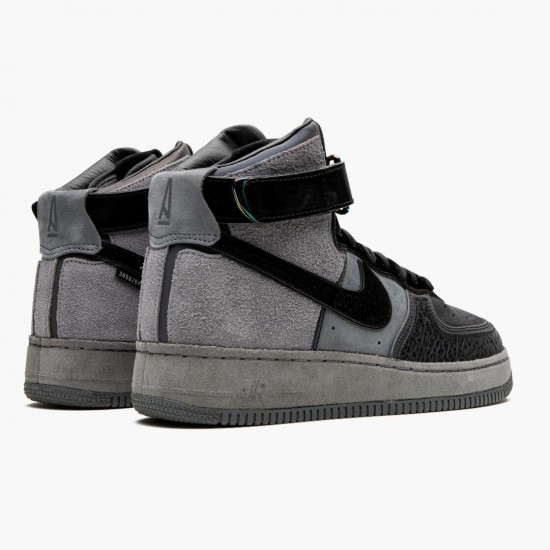 Nike Air Force 1 High A Ma Maniere Hand Wash Cold CT6665 001 Mens Sports Shoes