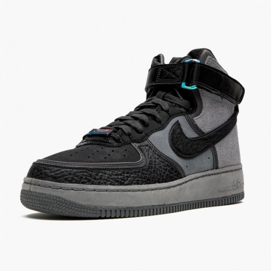 Nike Air Force 1 High A Ma Maniere Hand Wash Cold CT6665 001 Mens Sports Shoes