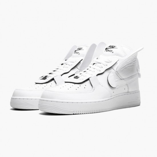 Nike Air Force 1 High PSNY White AO9292 101 Women And Men Sports Shoes