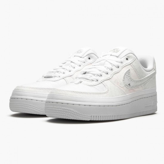 Nike Air Force 1 LX Reveal Black Swoosh CJ1650 100 Women And Men Sports Shoes