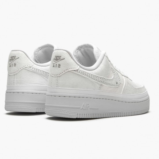 Nike Air Force 1 LX Reveal Black Swoosh CJ1650 100 Women And Men Sports Shoes