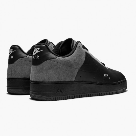 Nike Air Force 1 Low A Cold Wall Black BQ6924 001 Women And Men Sports Shoes