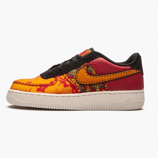 Nike Air Force 1 Low Chinese New Year 2019 AV5167 600 Women And Men Sports Shoes