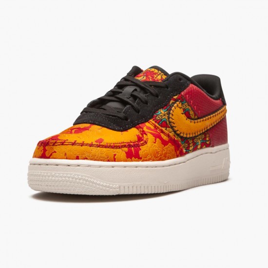 Nike Air Force 1 Low Chinese New Year 2019 AV5167 600 Women And Men Sports Shoes