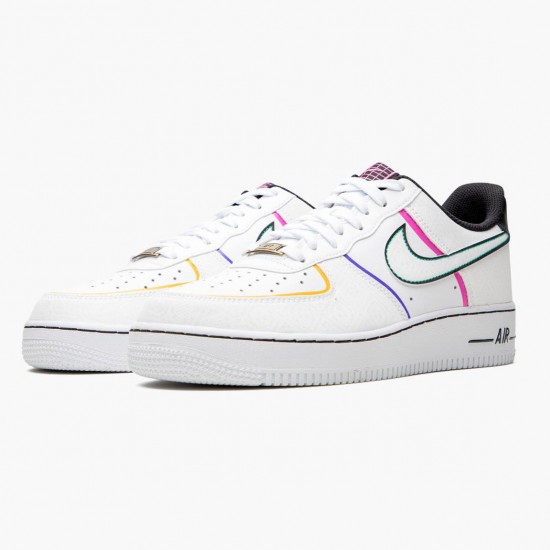 Nike Air Force 1 Low Day of the Dead CT1138 100 Women And Men Sports Shoes