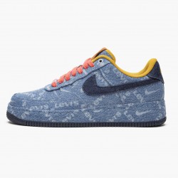 Nike Air Force 1 Low Exclusive Denim CV0670 447 Women And Men Sports Shoes