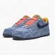 Nike Air Force 1 Low Exclusive Denim CV0670 447 Women And Men Sports Shoes