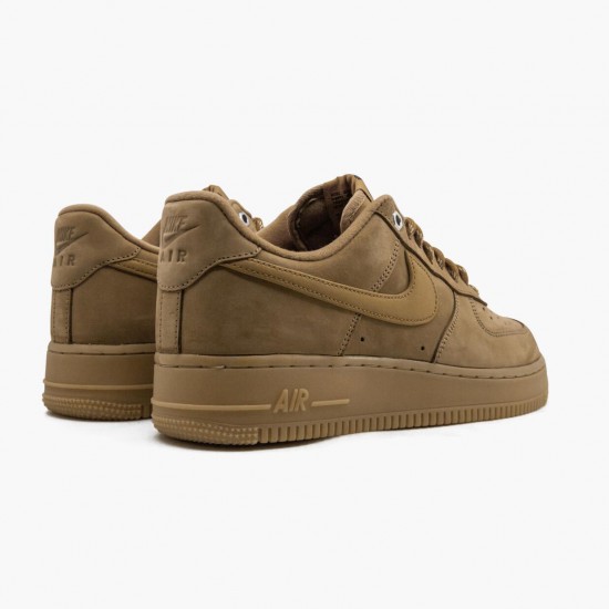 Nike Air Force 1 Low Flax CJ9179 200 Women And Men Sports Shoes