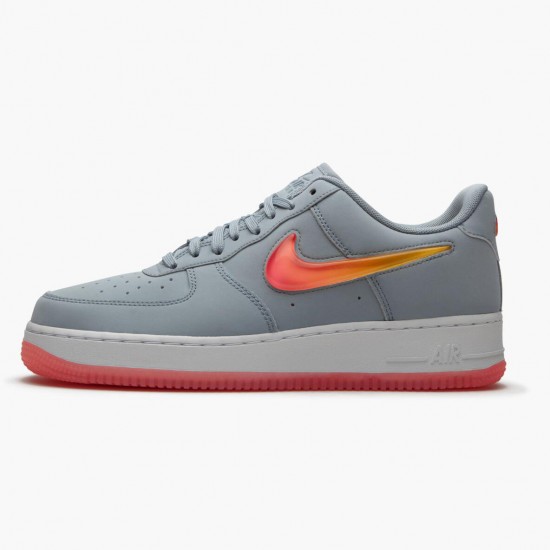 Nike Air Force 1 Low Jelly Jewel Obsidian Mist AT4143 400 Mens Sports Shoes