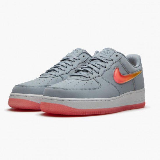 Nike Air Force 1 Low Jelly Jewel Obsidian Mist AT4143 400 Mens Sports Shoes