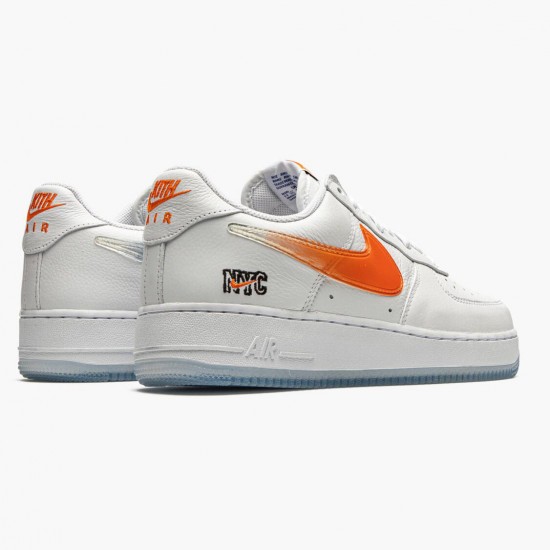 Nike Air Force 1 Low Kith Knicks Away CZ7928 100 Women And Men Sports Shoes