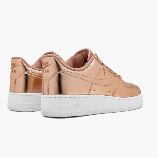 Nike Air Force 1 Low Metallic Bronze CQ6566 900 Women And Men Sports Shoes