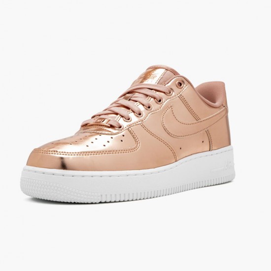 Nike Air Force 1 Low Metallic Bronze CQ6566 900 Women And Men Sports Shoes