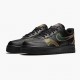 Nike Air Force 1 Low Misplaced Swooshes Black Multi CK7214 001 Women And Men Sports Shoes