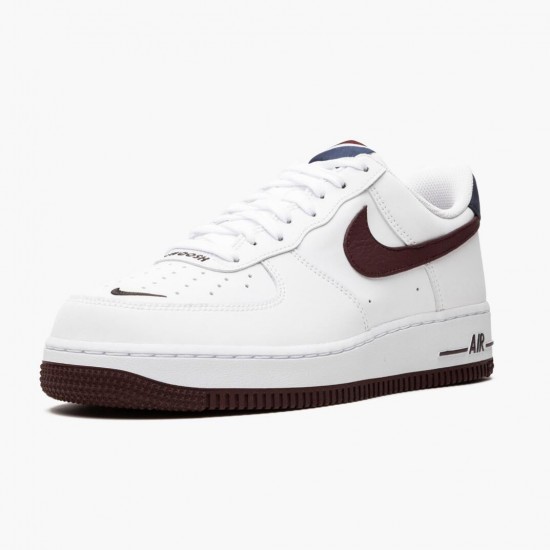 Nike Air Force 1 Low Obsidian White University Red CJ8731 100 Women And Men Sports Shoes