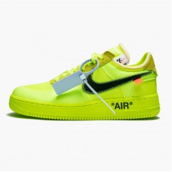 Nike Air Force 1 Low Off White Volt AO4606 700 Women And Men Sports Shoes