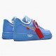 Nike Air Force 1 Low Off-White MCA University Blue CI1173 400 Women And Men Sports Shoes