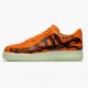 Nike Air Force 1 Low Orange Skeleton CU8067 800 Women And Men Sports Shoes