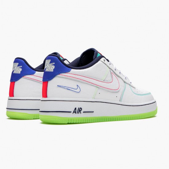 Nike Air Force 1 Low Outside the Lines CV2421 100 Women And Men Sports Shoes