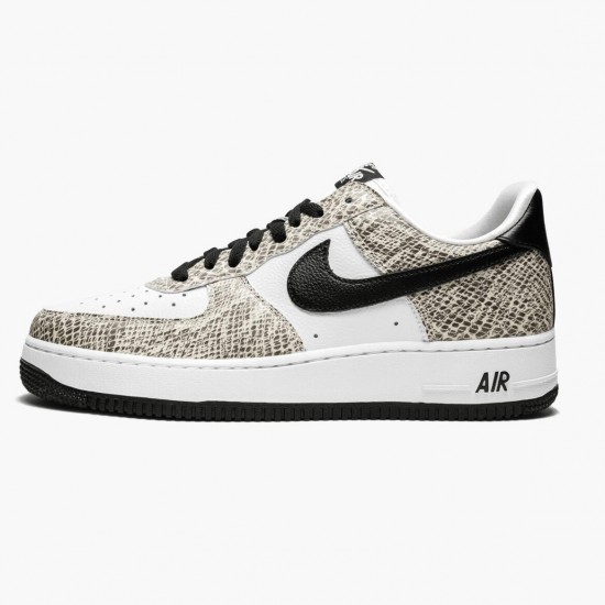 Nike Air Force 1 Low Retro Cocoa Snake 845053 104 Women And Men Sports Shoes