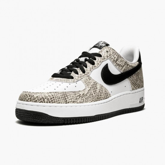 Nike Air Force 1 Low Retro Cocoa Snake 845053 104 Women And Men Sports Shoes