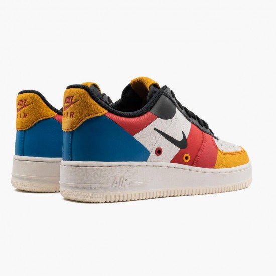 Nike Air Force 1 Low Sail Amber Rise CI0065 101 Mens Sports Shoes