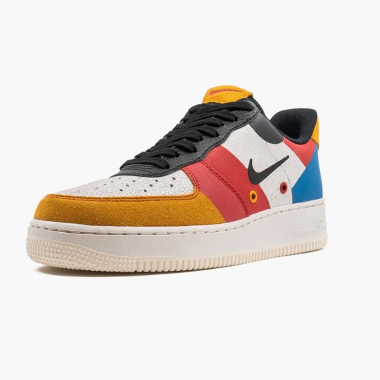 Nike Air Force 1 Low Sail Amber Rise CI0065 101 Mens Sports Shoes