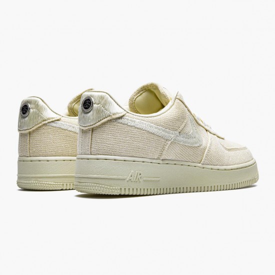 Nike Air Force 1 Low Stussy Fossil CZ9084 200 Women And Men Sports Shoes