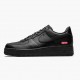 Nike Air Force 1 Low Supreme Black CU9225 001 Mens Sports Shoes