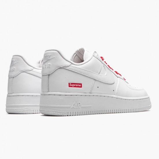 Nike Air Force 1 Low Supreme White CU9225 100 Women And Men Sports Shoes