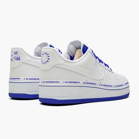 Nike Air Force 1 Low Uninterrupted More Than an Athlete CQ0494 100 Women And Men Sports Shoes