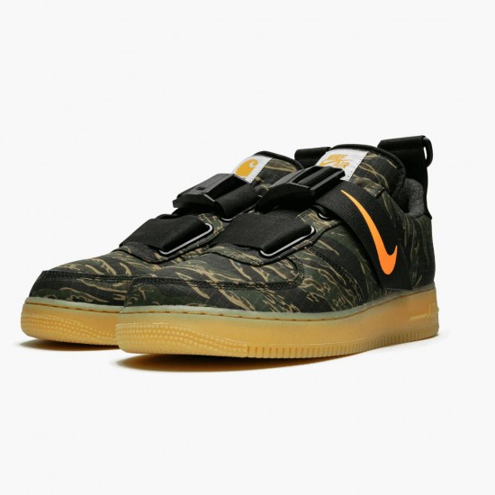 Nike Air Force 1 Low Utility Carhartt WIP Camo AV4112 300 Mens Sports Shoes