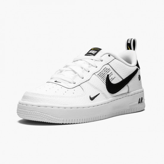 Nike Air Force 1 Low Utility White Black AR1708 100 Women And Men Sports Shoes