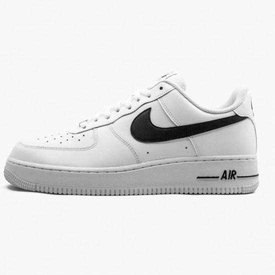 Nike Air Force 1 Low White Black CJ0952 100 Women And Men Sports Shoes