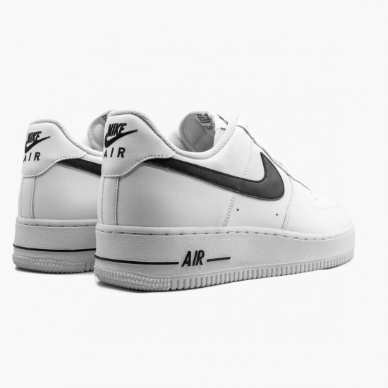 Nike Air Force 1 Low White Black CJ0952 100 Women And Men Sports Shoes