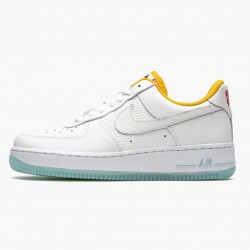 Nike Air Force 1 Low White Dark Sulfur CZ8132 100 Women And Men Sports Shoes