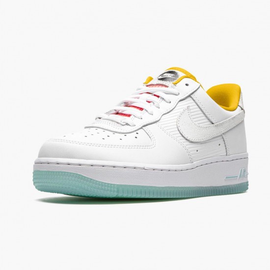 Nike Air Force 1 Low White Dark Sulfur CZ8132 100 Women And Men Sports Shoes