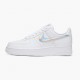 Nike Air Force 1 Low White Irisdescent CJ1646 100 Women And Men Sports Shoes