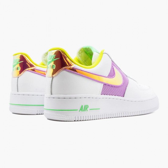 Nike Air Force 1 Low White Multi Pastel CW5592 100 Women And Men Sports Shoes