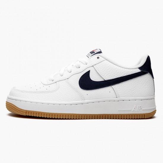 Nike Air Force 1 Low White Obsidian CI1759 100 Women And Men Sports Shoes