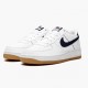 Nike Air Force 1 Low White Obsidian CI1759 100 Women And Men Sports Shoes