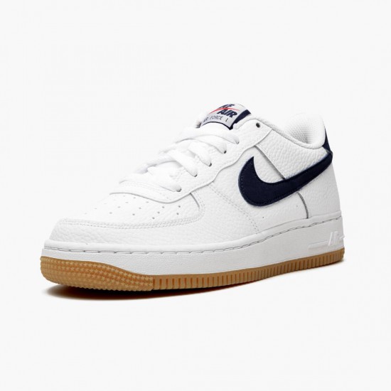 Nike Air Force 1 Low White Obsidian CI1759 100 Women And Men Sports Shoes