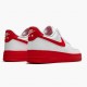 Nike Air Force 1 Low White Red Midsole CK7663 102 Women And Men Sports Shoes