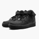 Nike Air Force 1 Mid Black 2014 314195 004 Women And Men Sports Shoes