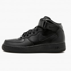 Nike Air Force 1 Mid Black 315123 001 Women And Men Sports Shoes